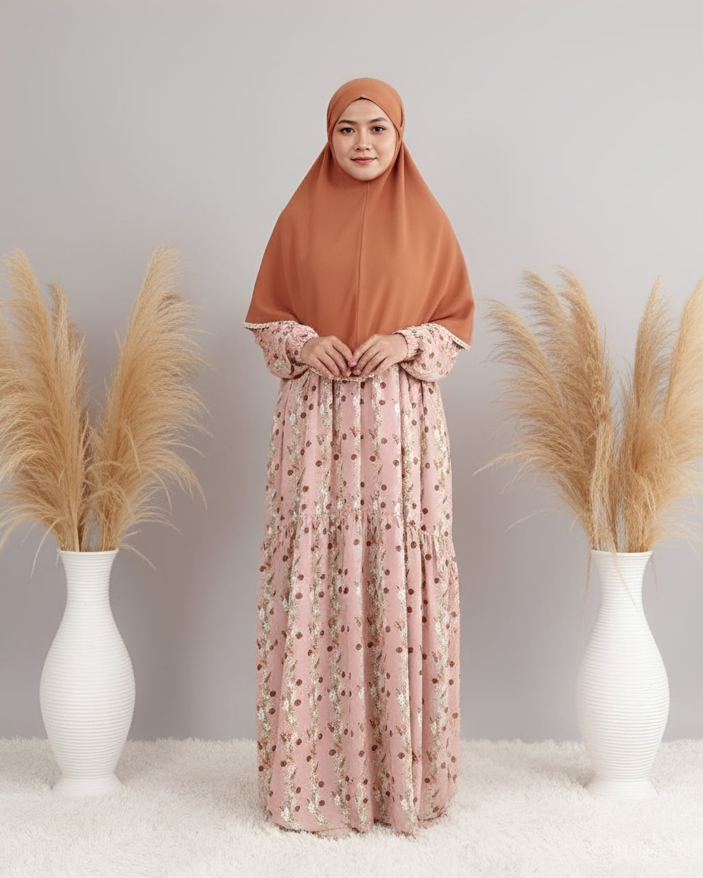Abaya-Damen | Blumen-Chic