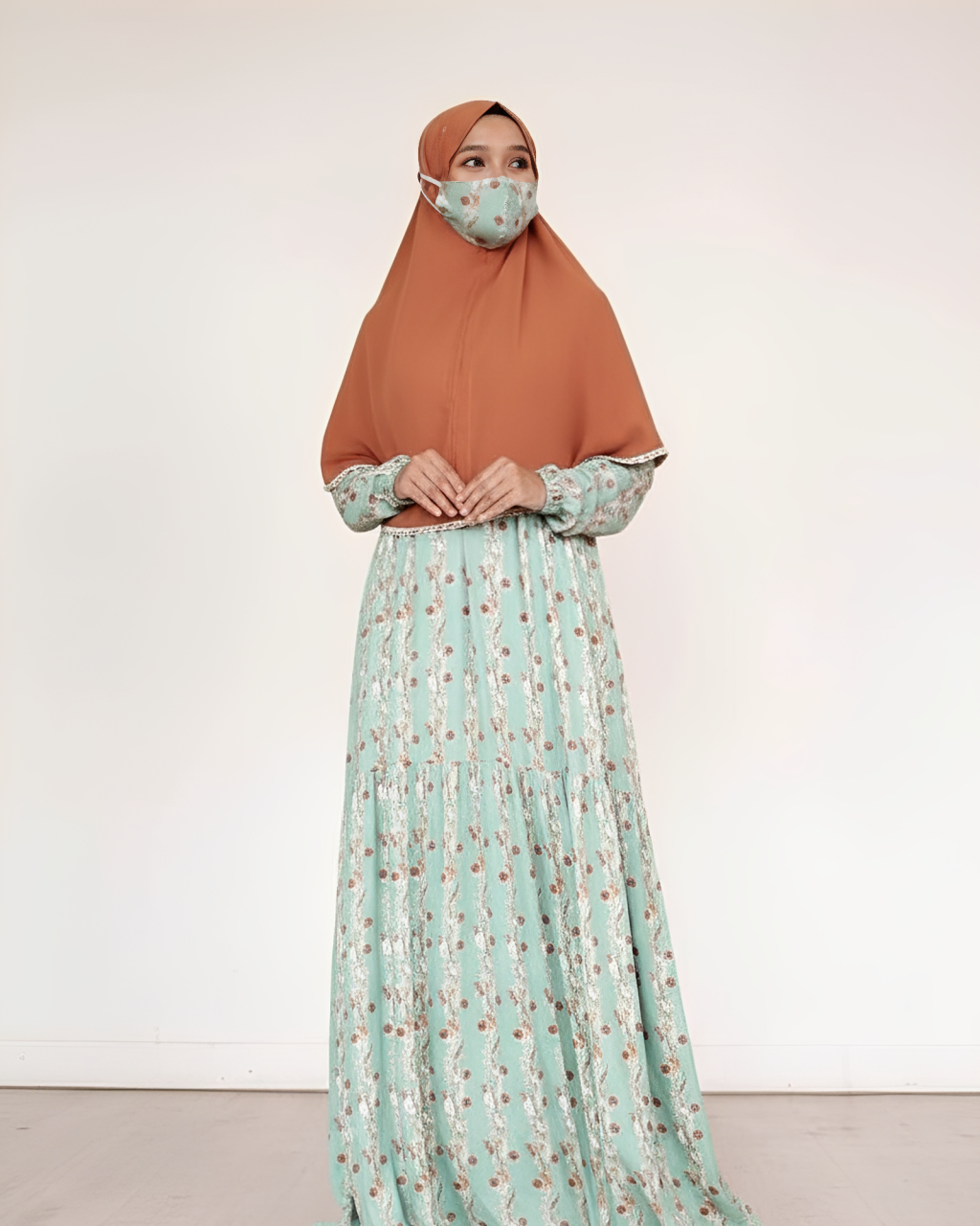 Abaya-Damen | Blumen-Chic