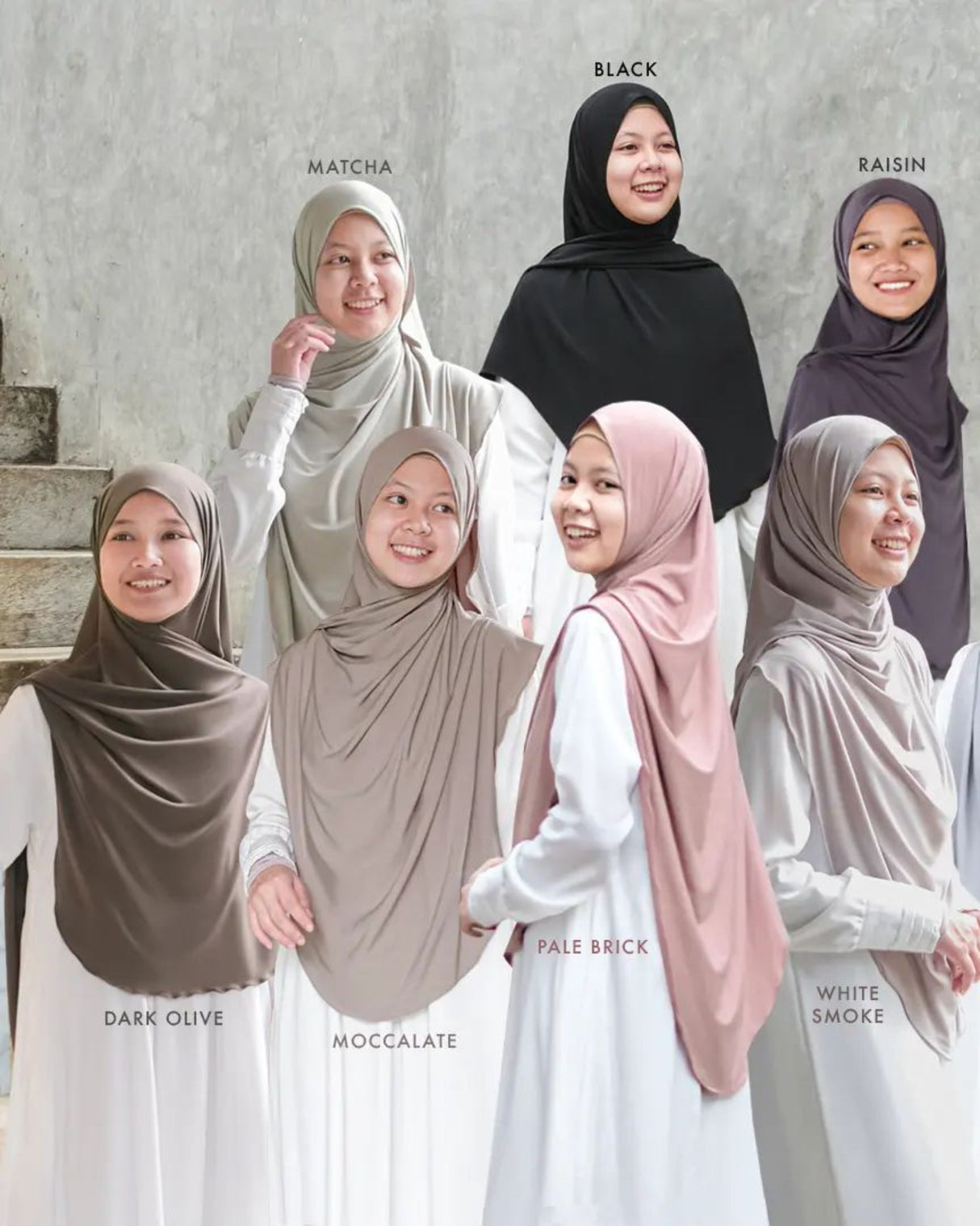 Khimar Damen | Pasmina Oval