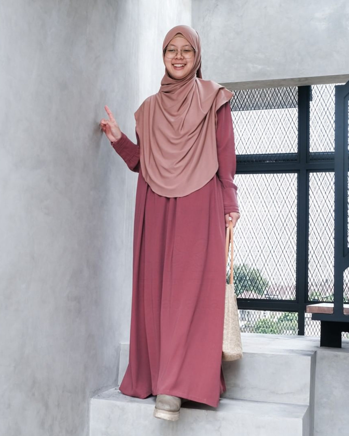 Khimar Damen | Pasmina Oval