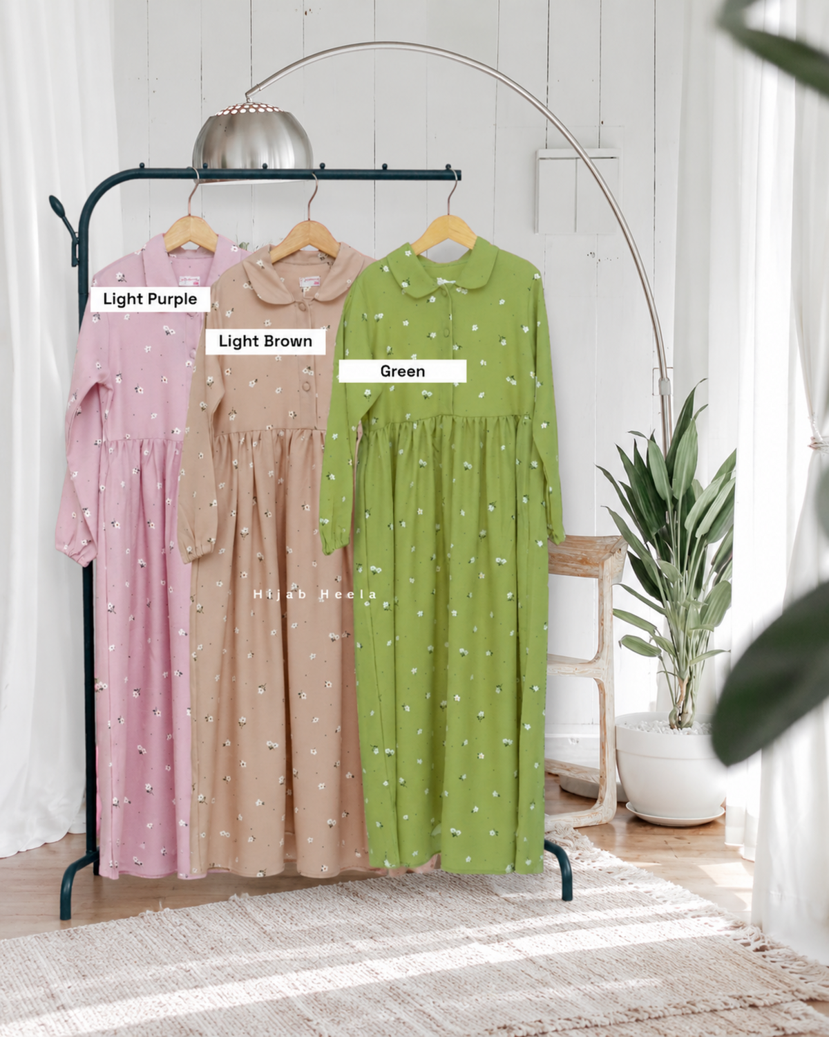 Abaya Semi ā kleurenoverzicht ā Hijab Heela