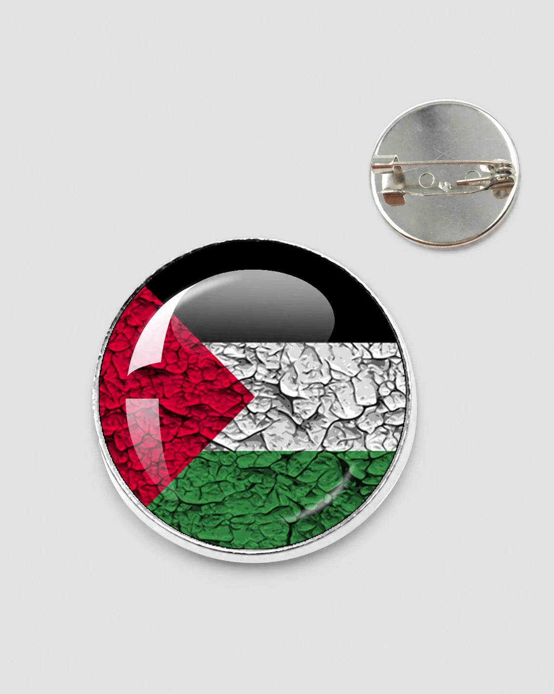 Broche Mix Hijab Heela - foto 11 op lichtgrijze achtergrond