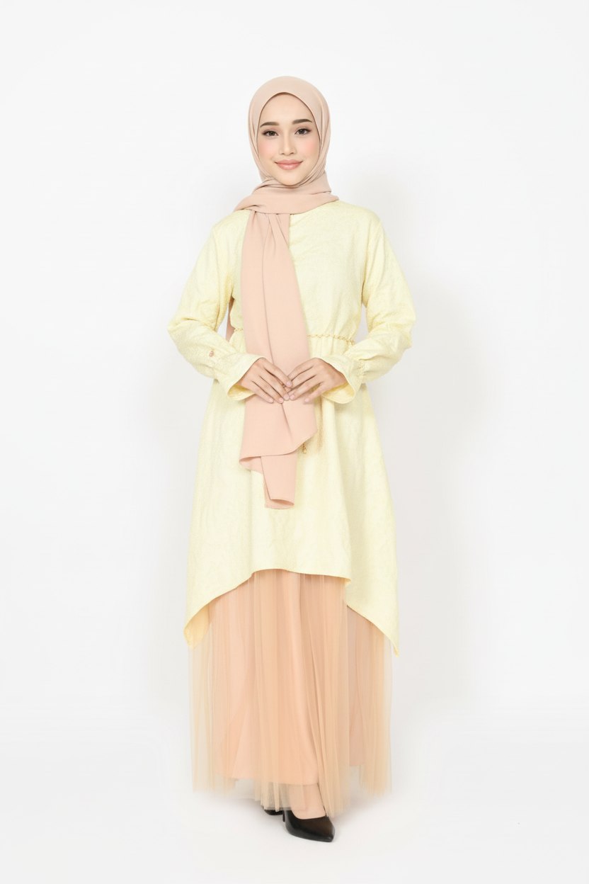 Children's yellow tunik set