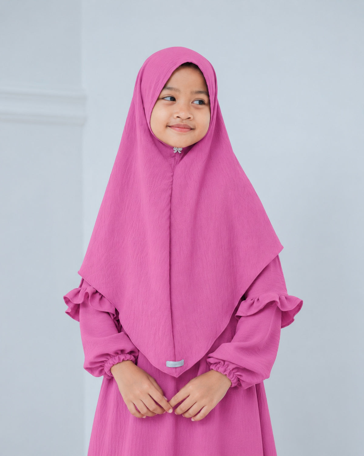 Khimar Saskia voor meisjes ā pink ā Hijab Heela