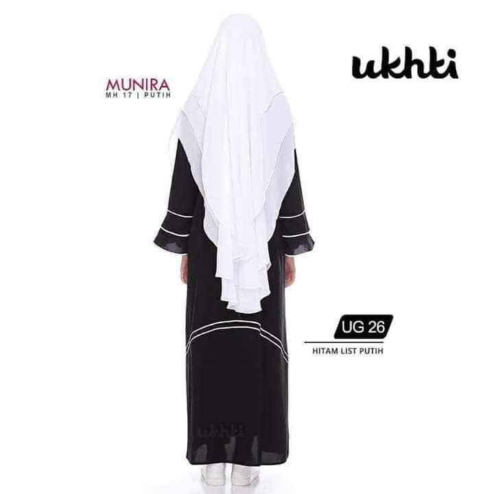 Khimar Dames – Amani van Munira, productfoto 8. De afgebeelde abaya is niet inbegrepen.