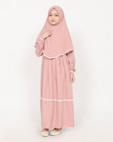 Abayakids Salamah pink Hijab Heela