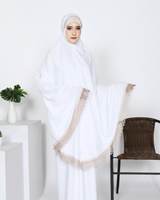 White Gebedskledingdames-Hijabheela