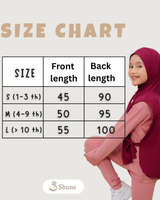 Khimar Meisje  | Sport Hijab Valya vest