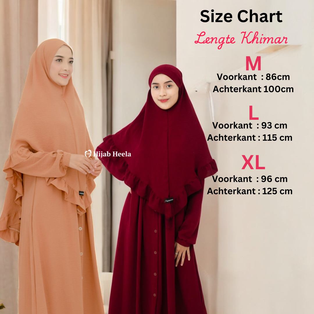 Khimar Dames | Komotini zonder touwtje