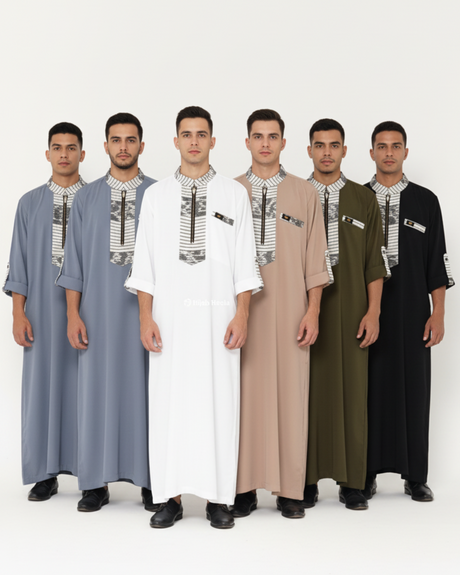 5 Colors Qamis - All in One Frame