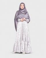 Abaya Dames UG35 – lichtgrijze achtergrond – foto 2
