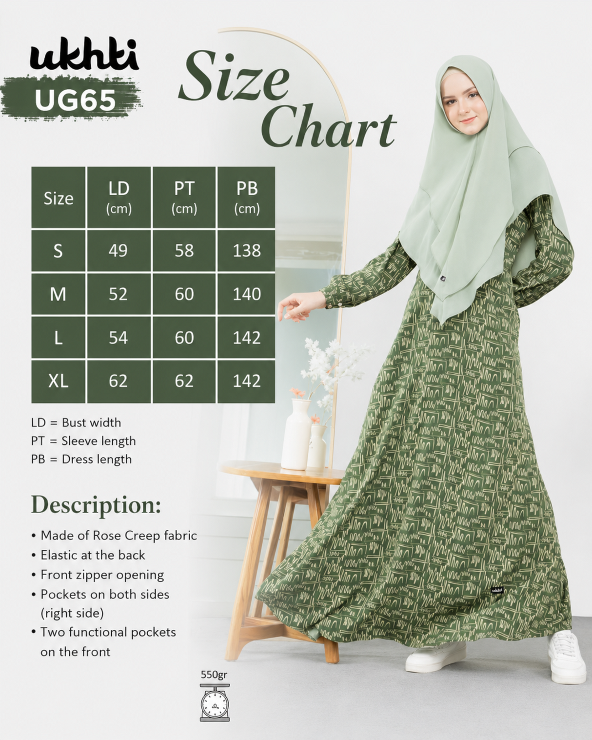 Abaya Dames | UG65