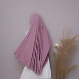 Khimar Dames – Hawa van Hijab Heela, productfoto 6. De afgebeelde abaya is niet inbegrepen.