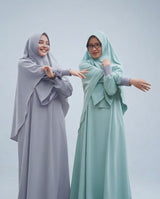 Khimar Dames – Jiyu Sport van Hijab Alila, productfoto 1. De afgebeelde abaya is niet inbegrepen.