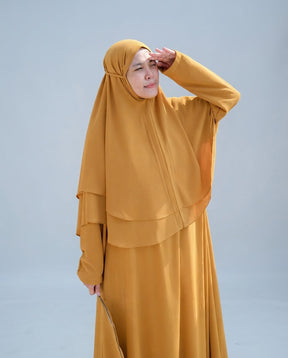 Khimar Dames – KDA 2 van Hijab Alila, productfoto 4. De afgebeelde abaya is niet inbegrepen.