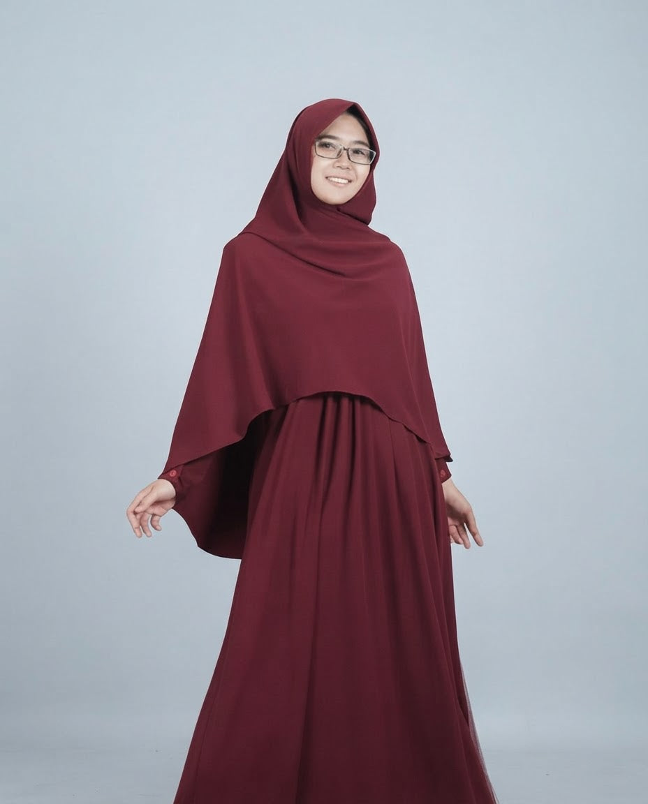 Khimar Damen | Hari | Weiche Kappe