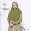 Khimar Dames – MH28 van Munira, productfoto 2. De afgebeelde abaya is niet inbegrepen.