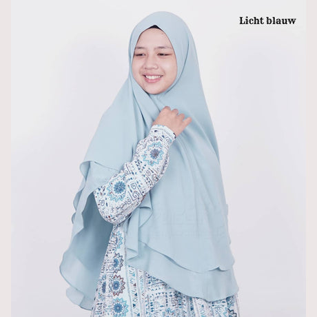 Khimar Dames – Neo Alexandria van Hijab Alila, productfoto 1. De afgebeelde abaya is niet inbegrepen.