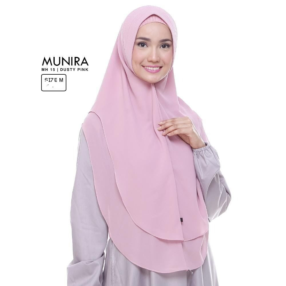 Khimar dames – Samira van Munira, productfoto 4. De afgebeelde abaya is niet inbegrepen.